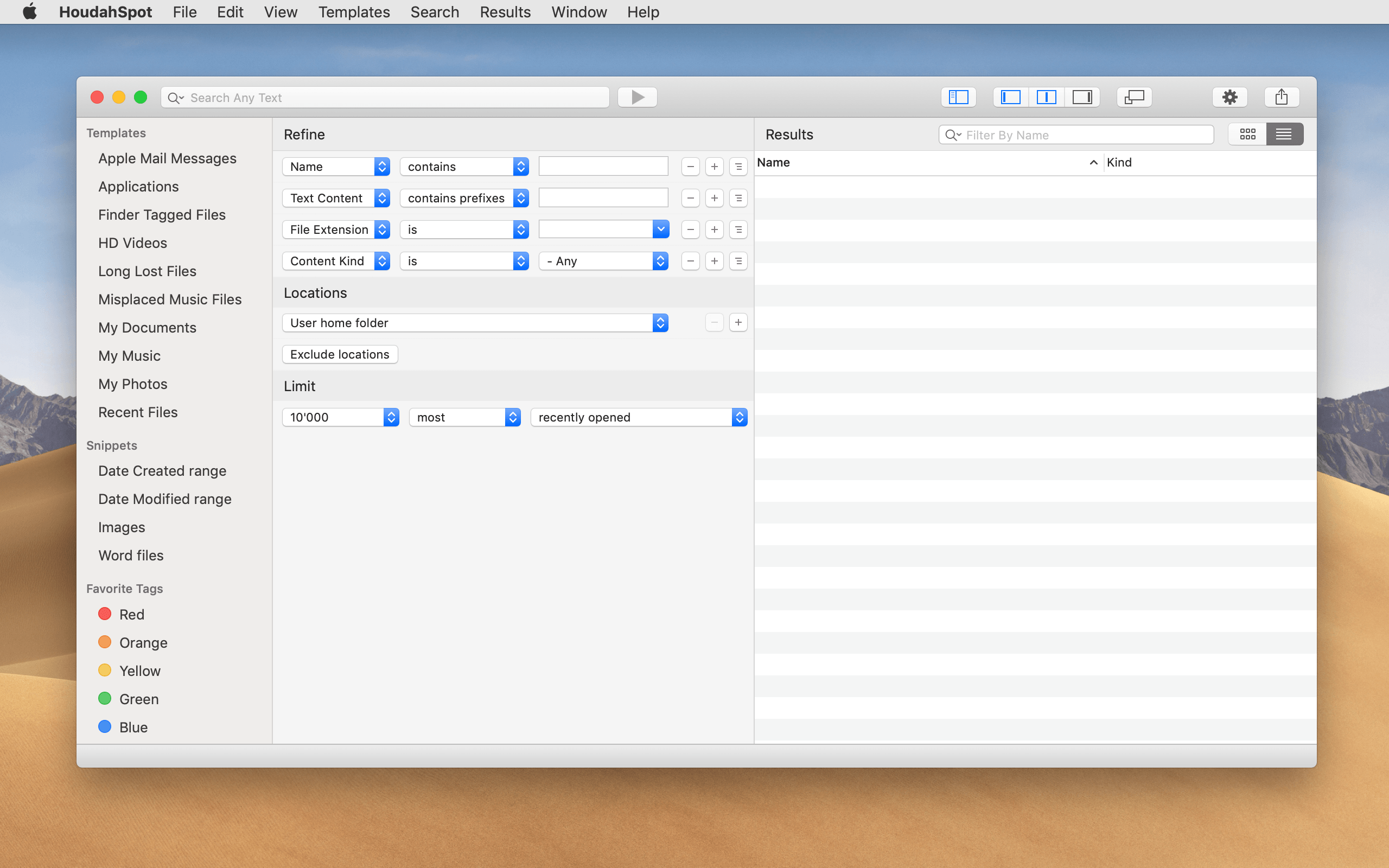 search mac for app